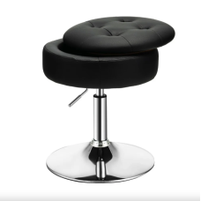 Стілець трансформер 3 в 1 Costway Meri місцем для зберігання чорний