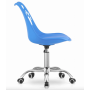 Офісне крісло Leobert Print синій