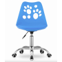 Офісне крісло Leobert Print синій