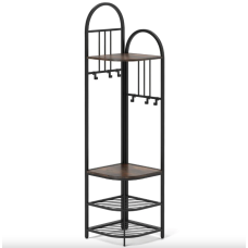 Вішалка для одягу Costway Richi кутова в стилі Loft