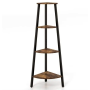 Етажерка Costway Leo кутова в стилі Loft