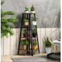 Етажерка Costway Leo кутова в стилі Loft