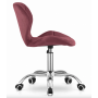 Офісне крісло Leobert Avola темно-рожевий #3803
