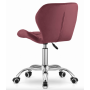 Офісне крісло Leobert Avola темно-рожевий #3803