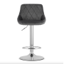Барний стілець Leobert Kast з спинкою 2 штуки сірий