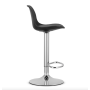 Барный стул Leobert Hoga со спинкой 2 штуки черный