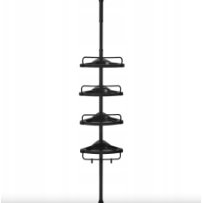 Кутова полиця Leobert Siri телескопічна для ванної кімнати #BCB001B01