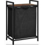 Кошик для білизни Leobert Napoli 65 л в стилі Loft чорний