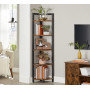 Стелаж кутовий Leobert Bergamo на 5 полиць у стилі Loft #LLS803B01