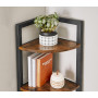 Стелаж кутовий Leobert Bergamo на 5 полиць у стилі Loft #LLS803B01