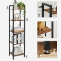 Стелаж Leobert Zanzara на 5 полиць в стилі Loft #LLS100B01