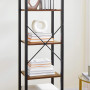 Стелаж Leobert Zanzara на 5 полиць в стилі Loft #LLS100B01