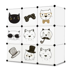 Модульный шкаф-органайзер Leobert Kids для детских игрушек белый