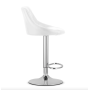 Барный стул Leobert Kast со спинкой 2 штуки белый