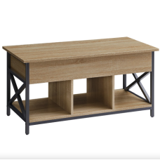 Стіл трансформер Leobert Elias в стилі Loft натуральний #LCT202B11