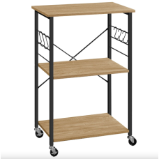 Стелаж Leobert Dash на колесах в стилі Loft #KKS060B11