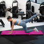Мат гімнастичний твердий Gymtek 5 см рожевий