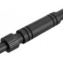 Турнік розсувний Gymtek 70-100см чорний