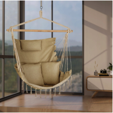 Бразильське крісло - гамак Outtec Boho Sois XXL бежевий