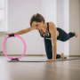 Кільце для пілатесу Gymtek 38 см рожевий