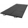Гімнастичний мат Gymtek DuoFlex 240×120×4см складаний для фітнесу чорний