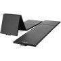 Гімнастичний мат Gymtek DuoFlex 240×120×4см складаний для фітнесу чорний