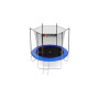 Батут Hop-Sport 8ft (244см) синий с внутренней сеткой