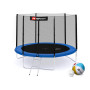 Батут Hop-Sport 10ft (305см) синий с внешней сеткой