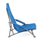 Розкладне крісло-лежак Outtec з чохлом синій