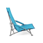 Раскладное кресло-лежак Outtec с чехлом бирюза