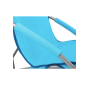 Раскладное кресло-лежак Outtec с чехлом бирюза