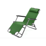 Шезлонг лежак Outtec раскладной зеленый