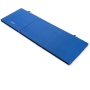 Мат гимнастический Gymtek жесткий 5см с липучкой синий