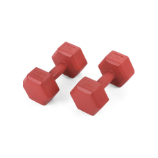 Гантели для фитнеса композитные Gymtek 2х3кг красный