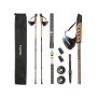 Трекінгові палки Outtec карбонові 3-х секційні 70-135см Anti-shock