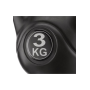 Гиря вінілова Gymtek 3 кг чорний