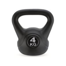 Гиря вінілова Gymtek 4 кг чорний