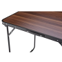 Кемпинговый стол Outtec 80x60x70см раскладной коричневый