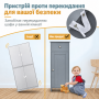 Тумба у ванну Costway підлогова з шухлядою сірий