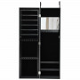 Дзеркало шафа підвісна Costway Glamour Case для біжутерії чорний