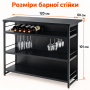 Кухонний візок Costway