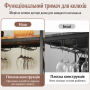 Винна шафа-консоль Costway Vintage Wine Table підлогова з дерев'яною стільницею та полицями лофт, ко