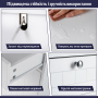 Тумба для ванної Costway Tilt-Out Laundry Cabinet з відкидним кошиком для білизни та шухлядою білий