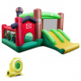 Надувний батут Costway FarmYard Jump & Slide ігровий центр дитячий з подвійною гіркою + компресор