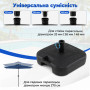Основа для садової парасольки Costway квадратна чорний