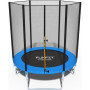 Батут Funfit 6ft (183см) синій з зовнішньою сіткою