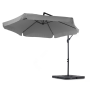 Зонт садовый Di Volio EMPOLI 350см серый+ Основа садового зонта