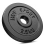 Сет з металевих дисків Hop-Sport Strong 4x2,5 кг