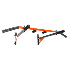 Турнік настінний Besport BS-T0204 з 6 ручками червоний