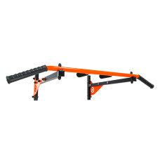 Турнік настінний Besport BS-T0004 з 4 ручками червоний